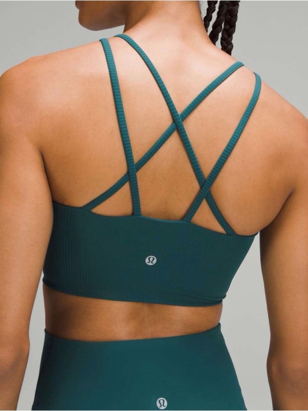 NWT Lululemon Like a Cloud Longline Bra B/C *Ribbed